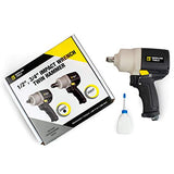 Berkling Tools 2463T 1/2" HEAVY DUTY Pneumatic Impact Wrench - Air Powered, Twin Hammer, Composite Handle Berkling Tools