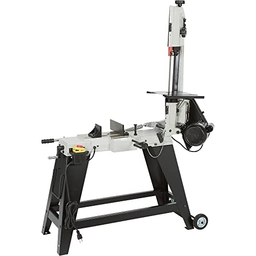 Klutch Horizontal/Vertical Metal Cutting Band Saw - 4 1/2in. x 6in. 3/4 HP, 120V - WoodArtSupply