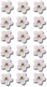 20Pcs White Forget Me Not Flowers Myosostis Sylvatica Dried Pressed Flowers for Resin,Candle,Epoxy Resin,Soap Making,Scrapbooking,DIY Art Juroicessry