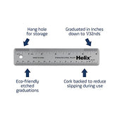 Helix Stainless Steel Ruler 6" / 15cm (13006) Maped Helix USA