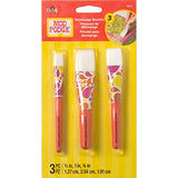 Mod Podge 10615 3 Piece Short Handle Brush Set Mod Podge