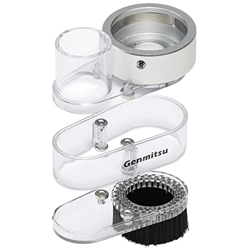 Genmitsu CNC ABS Dust Shoe for CNC Machines with a 52mm Diameter Motor, fits Most 300W-500W Spindle Motors, Hose Adapter Outer Diameter 38mm (1.5″), Genmitsu