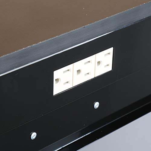 Olympia Tools Multipurpose Workbench with Light, 87-883-917 , Black Olympia Tools