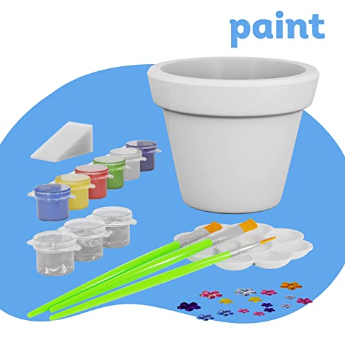 Cast, Paint & Plant Kit for Kids & Teens - Birthday Gift Ideas for Girls & Boys Age 8-14 Year Old Tween Girl Christmas - STEM Teenage Crafts Gifts Dan&Darci