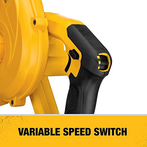 DEWALT 20V MAX Blower, 100 CFM Airflow, Variable Speed Switch, Includes Trigger Lock, Bare Tool Only (DCE100B) DEWALT