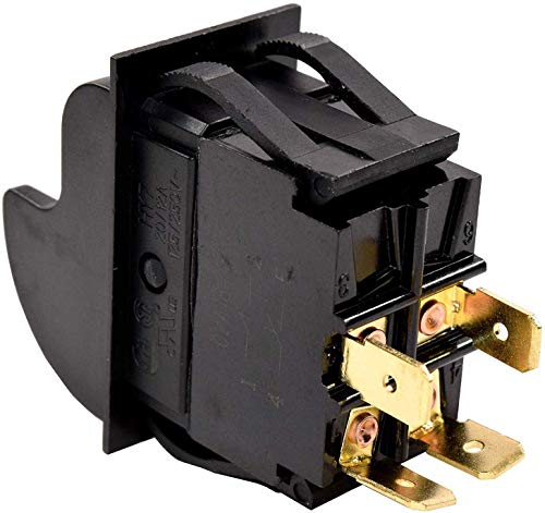 HQRP On-Off Toggle Switch Works with Dewalt, Rockwell, Hitachi, Reliant, Performax, Dayton, Jet, Craftsman OR90037 OR9OO37 0R90037 Power Tools Planer HQRP