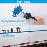 Rubber Roller, Ideal for Anti Skid Tape Construction Tools, Print, Ink and Stamping Tools (2.5-Inch, Black) Yorwe