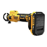 DEWALT 20V MAX Drywall Cutting Tool, Cut Out Tool, 2 Batteries and Charger Included (DCE555D2) DEWALT