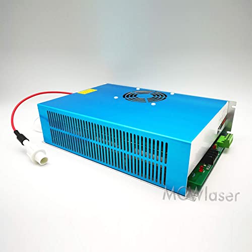 MCWlaser 100W CO2 Laser Power Supply DY13 for 100W Laser Tubes 110V Power Supply for RECI W2/S2 Laser Tube Co2 Laser Engraver Cutter MCWlaser