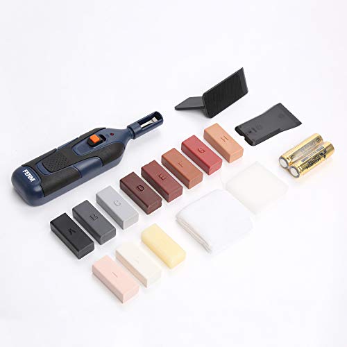 19pc Hardwood Laminate Wooden Wood Floor Repair Kit Wax Chip Scratch with Case WINTOOLS