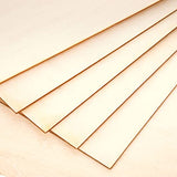 CYEAH 16 Pcs 12 x 8 Inch Basswood Sheets 1/16, 1.5mm Thin Plywood Sheets Unfinished Wood Sheets Basswood Sheet for Laser Cutting Crafts DIY Wooden CYEAH