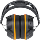 Klein Tools AESEM1S Smart Sense Electronic Hearing Protection Safety Earmuff with Bluetooth & Situational Awareness, NRR 23dB, 25hr Runtime Klein Tools