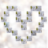 WOODOUNAI 4 Inch Wood Letters Unfinished Rustic Wood Letters for Wall Decor Decorative Standing Letters Slices Sign Board Decoration for Craft Home woodounai