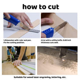 MUXGOA 20 Pack Basswood Sheets for Craft, Laser, Wood Burning, Wooden DIY Ornaments, Unfinished Thin Balsa Plywood Sheets can be Cut & Painted to MUXGOA