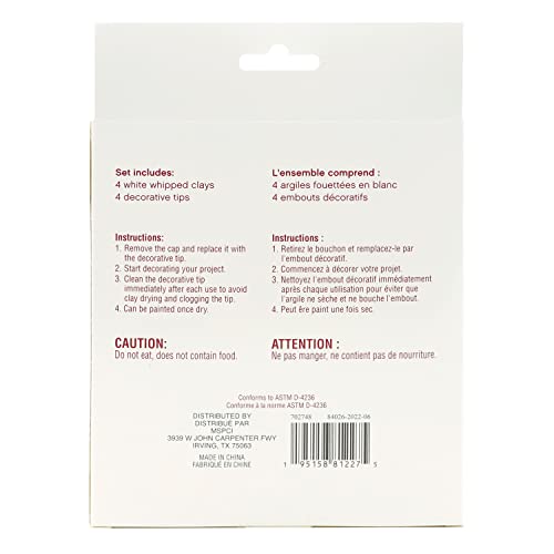 White Whipped Clay Kit by Craft Smart® Craft Smart