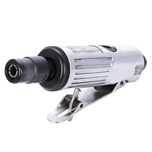 CILEONBE 1/4 Inch Air Die Grinder, 25,000 RPM Free Speed,1/4 Inch (6MM) and 1/8 Inch (3MM) collet,Mini and Compact Size,Polishing Tool CILEONBE