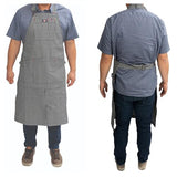 Dickies 6-Pocket Chef and Workshop Apron, Durable Canvas Construction, One Size, Hickory Stripe Pattern, Blue and White (57150) Dickies