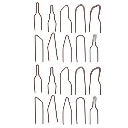 Burning Wire Tip, 20 Pieces Pyrography Wire Tips Replacement Metal Alloy Carving Heating Pen Nibs High Impedance Wood Burning No Bend Heating 30-50W Tiiyee
