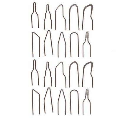 Burning Wire Tip, 20 Pieces Pyrography Wire Tips Replacement Metal Alloy Carving Heating Pen Nibs High Impedance Wood Burning No Bend Heating 30-50W
