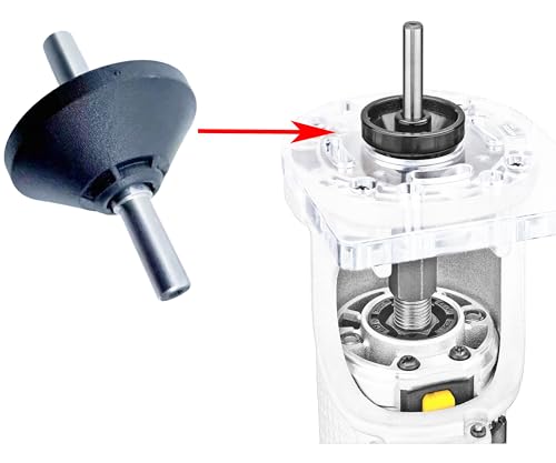 DNP617 Centering Cone for DEWALT Fixed Base Compact Router, Silver deawater