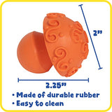 READY 2 LEARN Paint and Clay Mushroom Stampers - Set of 4 - Ages 2+ - Easy to Grip Arts and Crafts Tools for Kids - DIY Patterns and Textures READY 2 LEARN