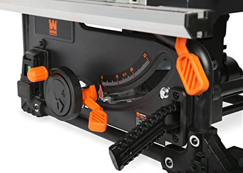 WEN TT0811 11-Amp 8.25-Inch Compact Benchtop Jobsite Table Saw, Black WEN