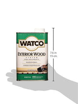Watco 67741 Exterior Wood Finish, Quart, Natural Watco