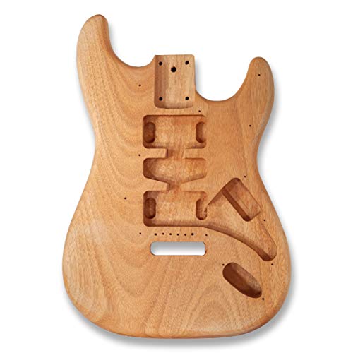 BexGears DIY Electric Guitar Kits, okoume Body maple neck & composite ebony fingerboard BexGears