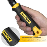 Hanpex Mini Japanese Hand Saw 7" Double Edge Pull Saw, SK5 Flush Cut Woodworking Hand Saw- Flexible Blade - 14 TPI / 17 TPI Hanpex