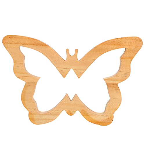 PartyKindom 1pc Wall Sticker Kids Decor Sculptures Home Decor Hawaiian Stickers Wooden Leaves Plant Wall Decor Tropical Leaves Coaster Unfinished PartyKindom