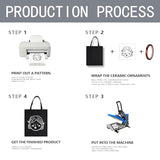 OKBA 10 PCS Tote bag,black canvas bags bulk, scrawl shopping bag，blank canvas tote bags for DIY craft and decorative craft 12.2 * 14.2 inches(31 * OKBA