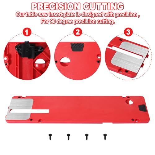 STZ6307 Zero Clearance Table Saw Insert Plate fits for SKIL Table Saw TS6307-00 GEAIN