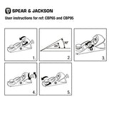 Spear & Jackson CBP65 Carpenters 6 1/2 Block Plane Spear & Jackson