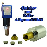 APC Co2 Laser Nozzle and Lens Tube with 18mm Dia Lens Uses PN-16.1550-KIT4-RLA Complete Package of 4-Piece Kit 38.1, 50.8, 63.5, 101.6 W/Noz, American Photonics