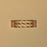 Leather Stamp Tool Stamping Working Carving Punches Tools Craft Saddle Brass #193 - WoodArtSupply