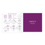 Galison Liberty Classic Floral – Origami Flower Kit Featuring Classic Japanese Design Inspired Mitsi Prints with 75 Sheets and Instructions for Galison