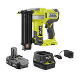 RYOBI ONE+ 18V 18-Gauge Cordless AirStrike Brad Nailer P321 with Battery and Charger (Bulk Packaged), P321Kit Ryobi