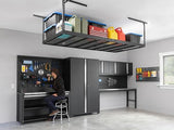 NewAge Products 4 ft. x 8 ft. VersaRac Pro Adjustable Overhead Garage Storage Rack, Heavy Duty Steel Garage Storage Organization, Ceiling Storage NewAge Products Inc.