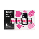 Liquitex BASICS Acrylic Medium Starter Set, 2.5-oz (Pack of 5) Liquitex