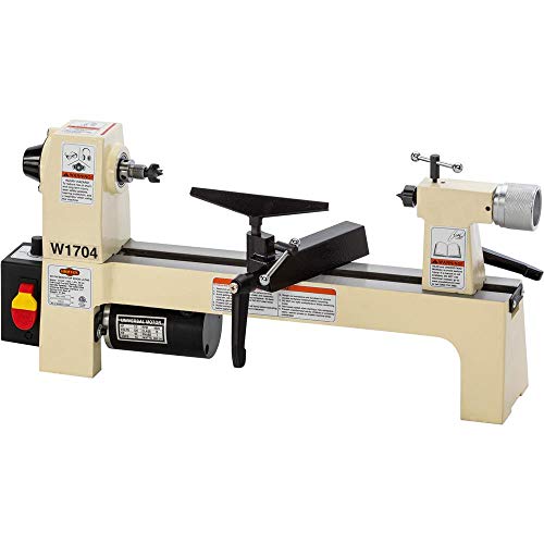 SHOP FOX W1704 1/3-Horsepower Benchtop Lathe - WoodArtSupply