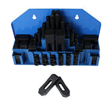 HFS (R) Hold Down Clamp Clamping Set Kit Bridgeport Mill (5/8"Slot 1/2" Stud) HFS