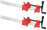 BESSEY IBEAM48, 48 In. Heavy Duty IBEAM Clamp,Red/Silver Bessey