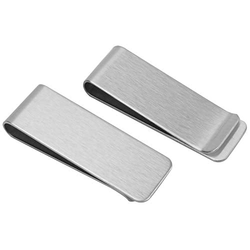 Yarlung 12 Pack Stainless Steel Money Clip, Slim Cash Wallet, Credit Card Holder, Front Pocket Minimalist Wallet yarlung