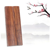 VILLCASE 1 Pair Wooden Whittling Kit Calligraphy Paperweight Unfinished Craft Block Chinese Desktop Decoration Glass Paperweights Wood Paperweight VILLCASE