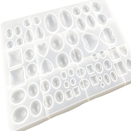 Silicone Resin Jewelry Casting Mold, Resin Jewelry Molds, for DIY Artcraft Project, Crafting, Gift Pendant, Pendant Earrings Making, Large Tenalleys