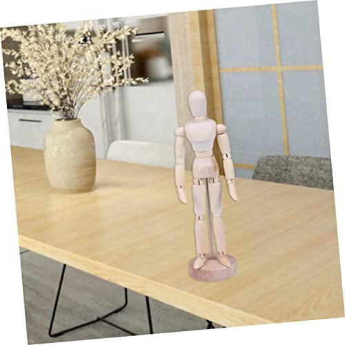 Vaguelly 9 Pcs 3D Desktop Wooden Art Supplies Vaguelly