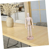 Vaguelly 9 Pcs 3D Desktop Wooden Art Supplies Vaguelly