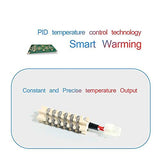 Heat-Gun-Vinyl-Heat-Shrink Rework Station iHGun-1 650W Accuracy Air Force and Temperature Adjustable LED Display Maxwel Manufacturing