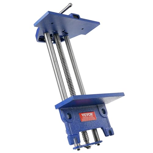 VEVOR Woodworking Vise, 13 inch Woodworking Bench Vise, Heavy-duty Cast Iron Vice for Workbench 10.6" Jaw Width, with Quick Release Lever for VEVOR