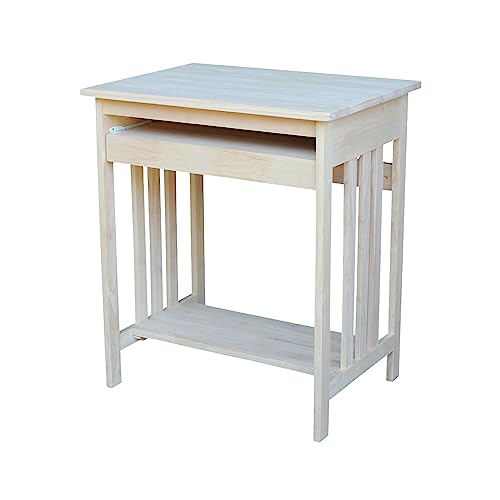 International Concepts Mission Computer Stand, Unfinished IC International Concepts